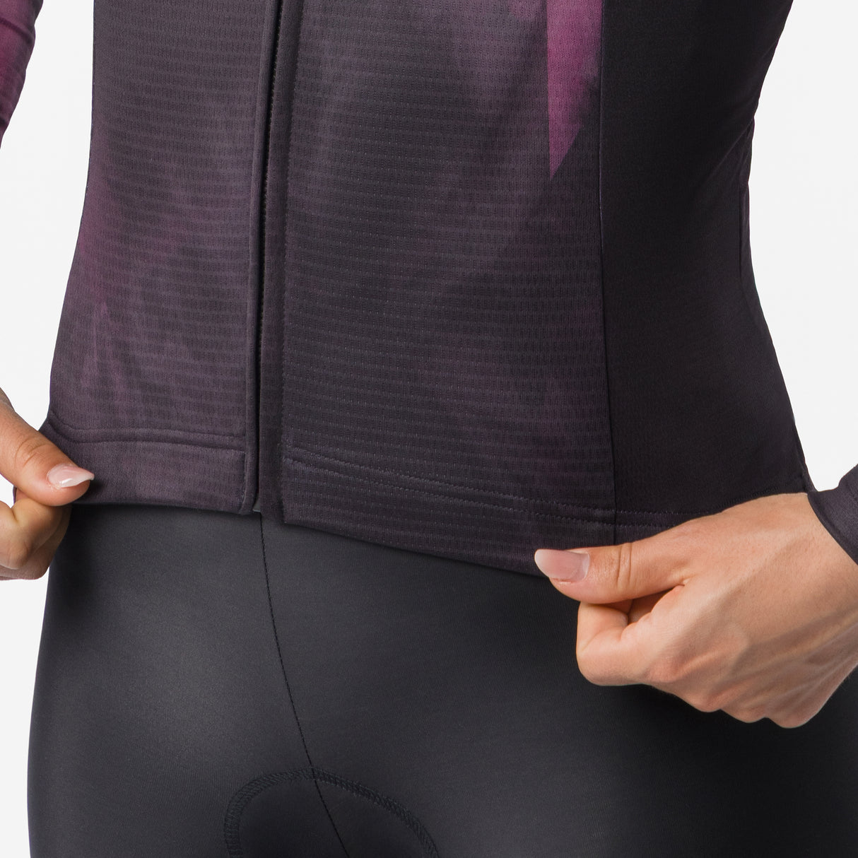Castelli Prismatic frau langarmtrikot - Schwarz