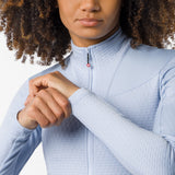 Castelli Sfida 3 frau langarmtrikot - Hellblau