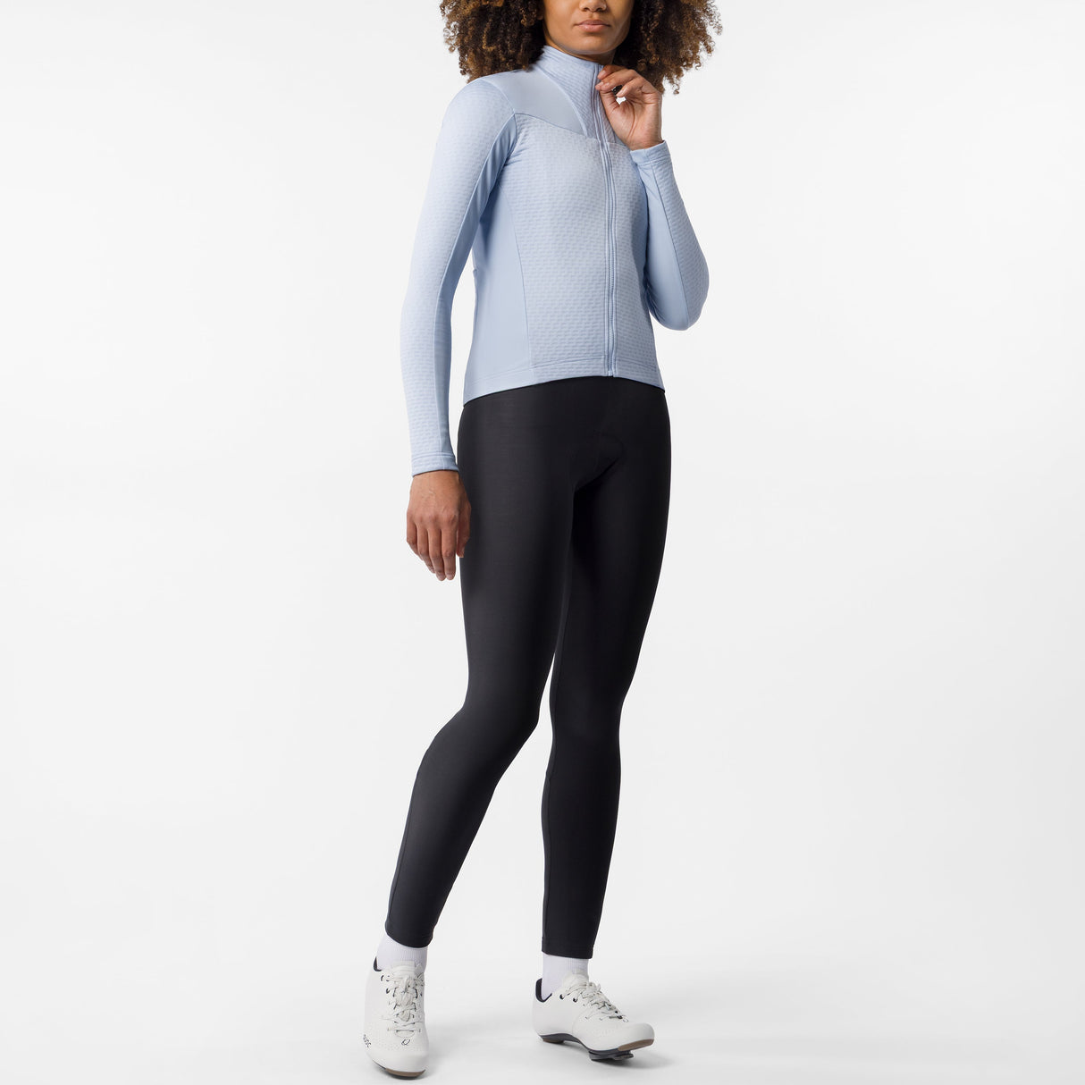 Castelli Sfida 3 frau langarmtrikot - Hellblau