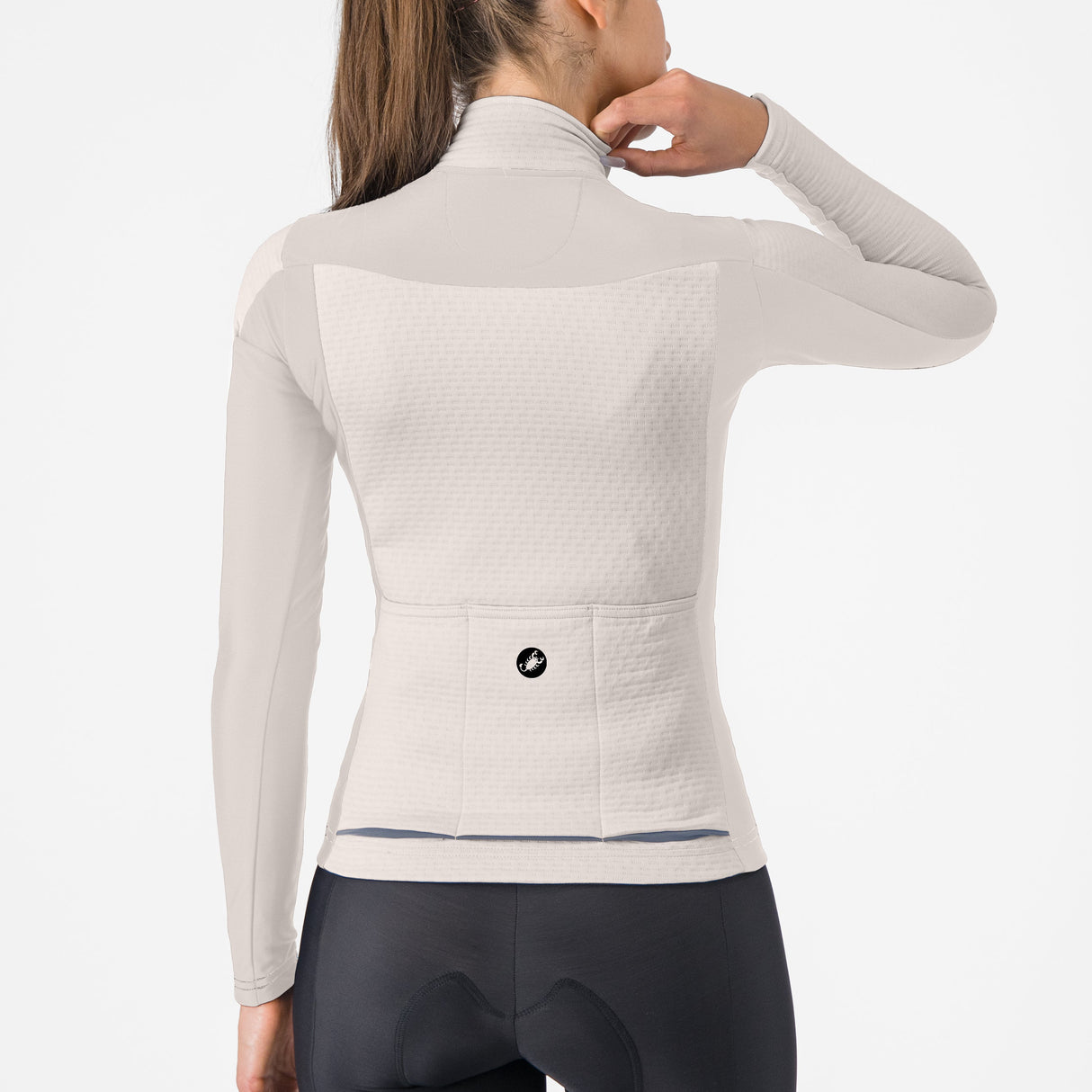 Maglia maniche lunghe donna Castelli Sfida 3 - Beige Castelli