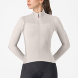 Maglia maniche lunghe donna Castelli Sfida 3 - Beige Castelli