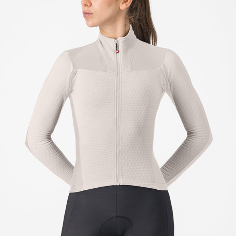 Castelli Sfida 3 frau langarmtrikot - Beige