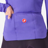 Maglia maniche lunghe donna Castelli Sinergia 2 - Viola Castelli