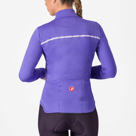 Maglia maniche lunghe donna Castelli Sinergia 2 - Viola Castelli