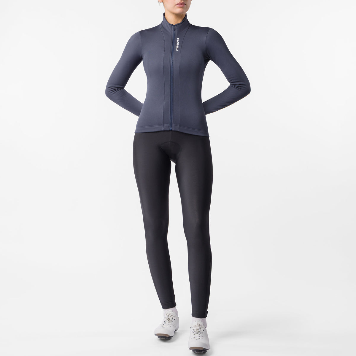 Castelli Sinergia 3 frau langarmtrikot - Blau