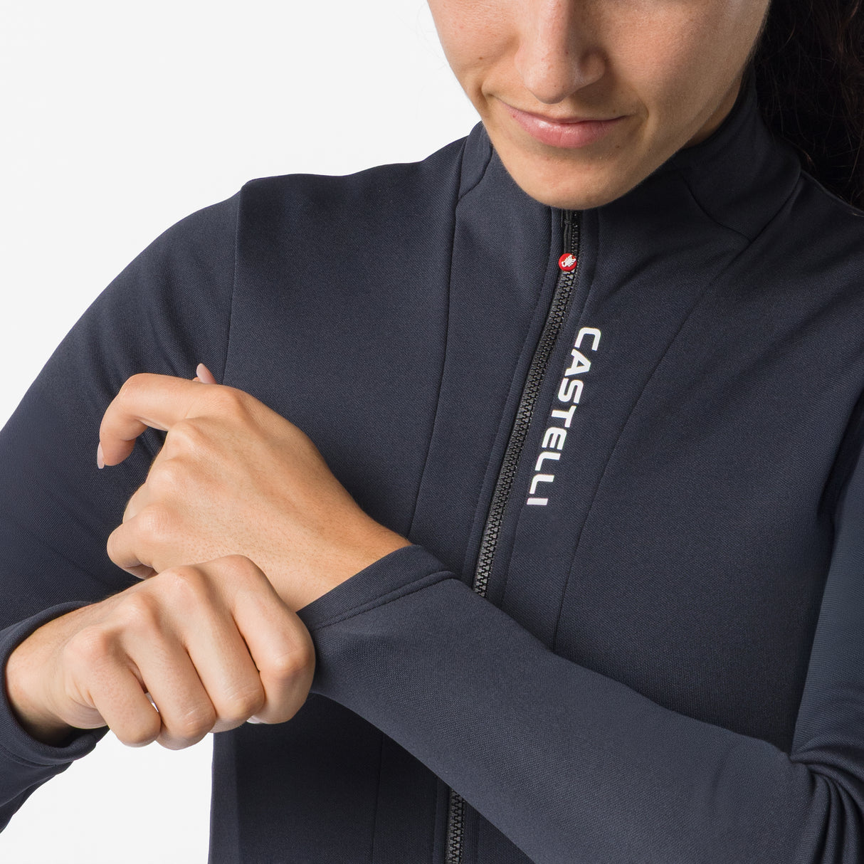 Maglia maniche lunghe donna Castelli Sinergia 3 - Nero Castelli