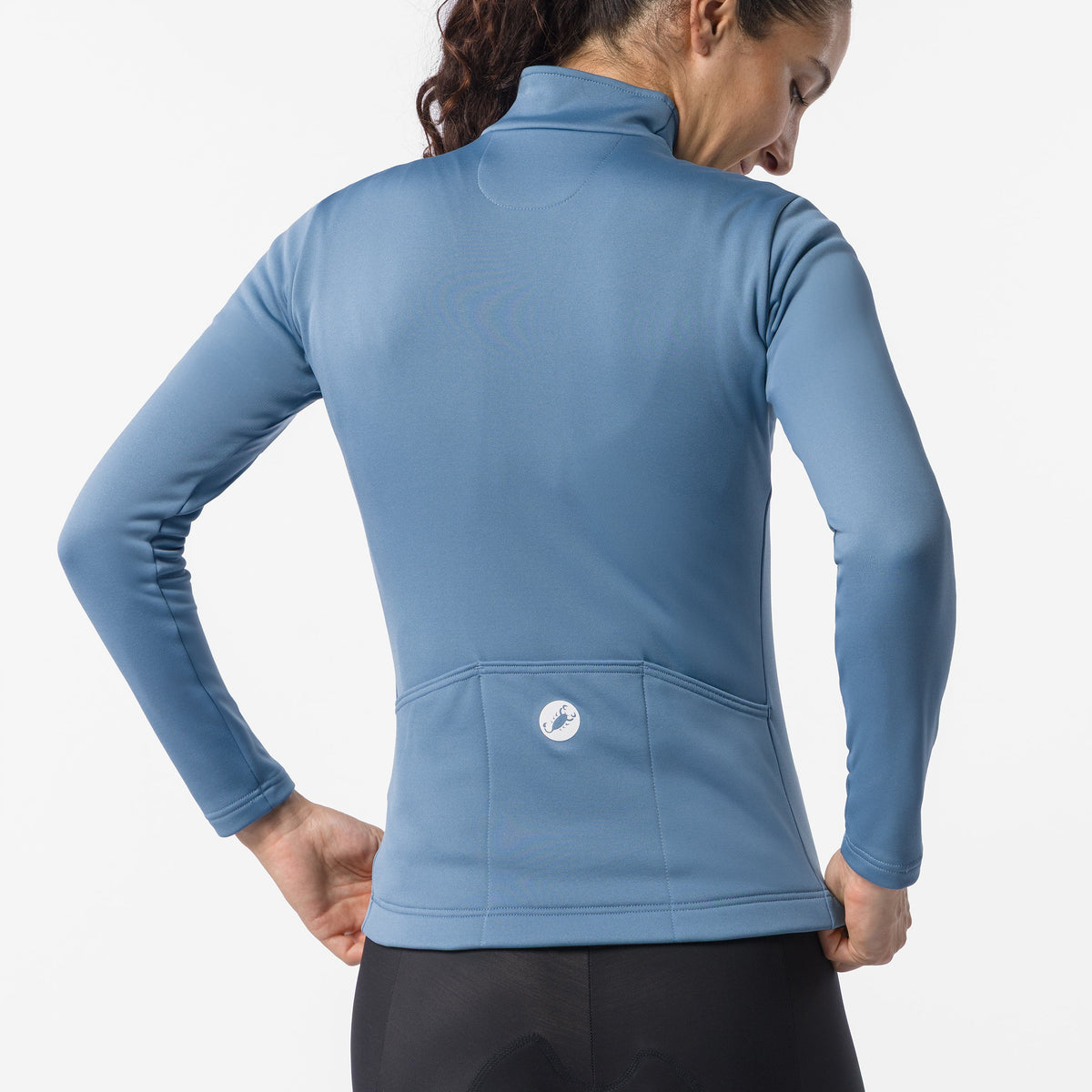 Maglia maniche lunghe donna Castelli Sinergia 3 - Azzurro Castelli