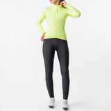 Castelli Sinergia 3 woman long sleeves jersey - Yellow