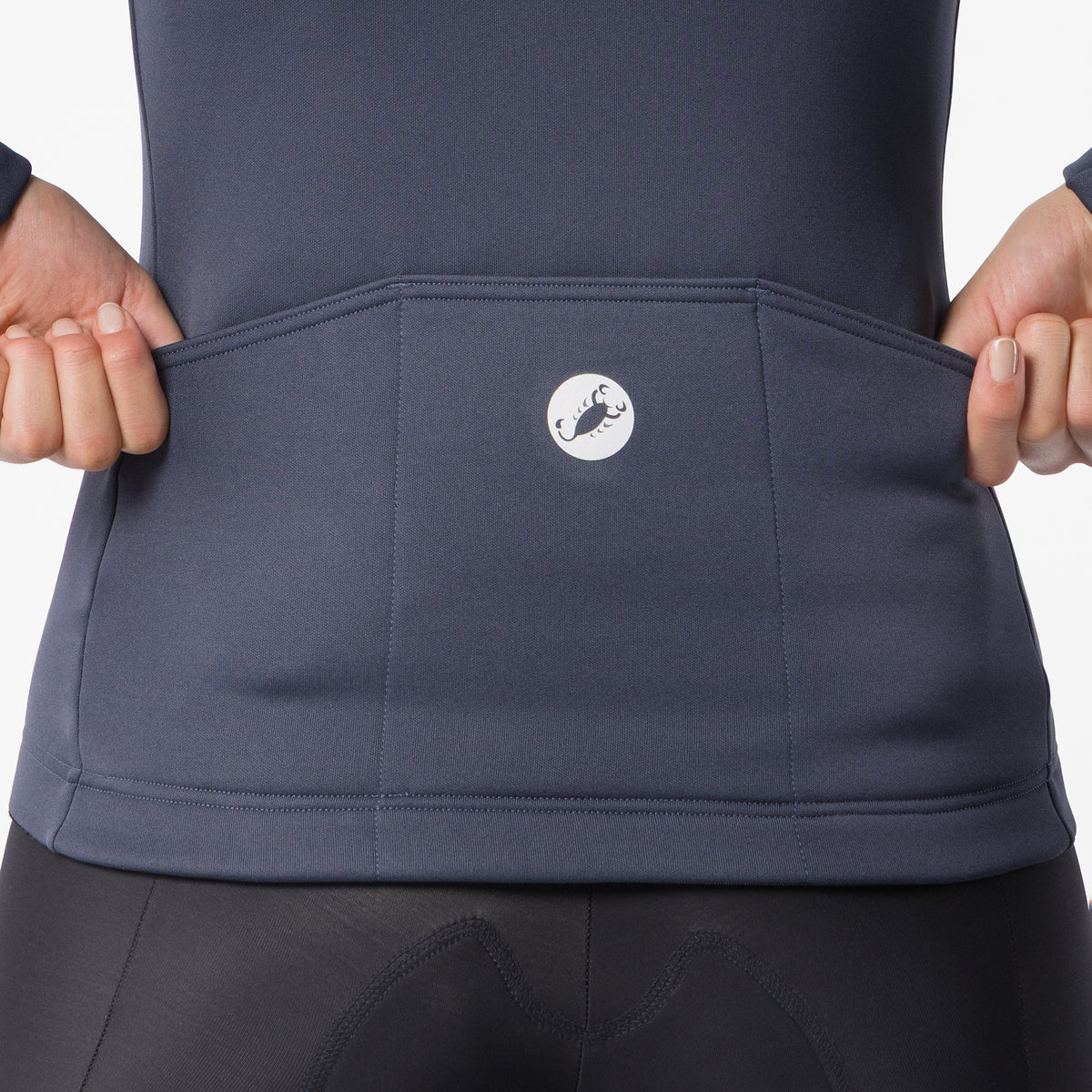 Castelli Sinergia 3 frau langarmtrikot - Blau