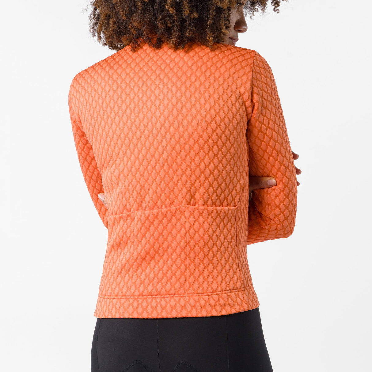 Maillot femme manches longues Castelli Ventra - Orange
