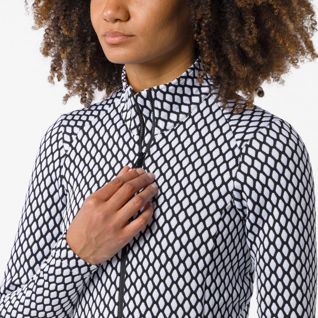 Castelli Ventra woman long sleeves jersey - Black white