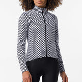 Castelli Ventra woman long sleeves jersey - Black white