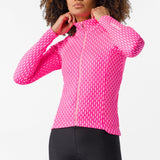 Maglia maniche lunghe donna Castelli Ventra - Rosa Castelli