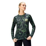 Maglia maniche lunghe donna Endura LTD PRINTED - Verde Endura