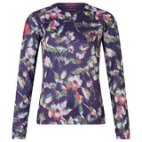 Maglia maniche lunghe donna Endura LTD PRINTED - Viola Endura