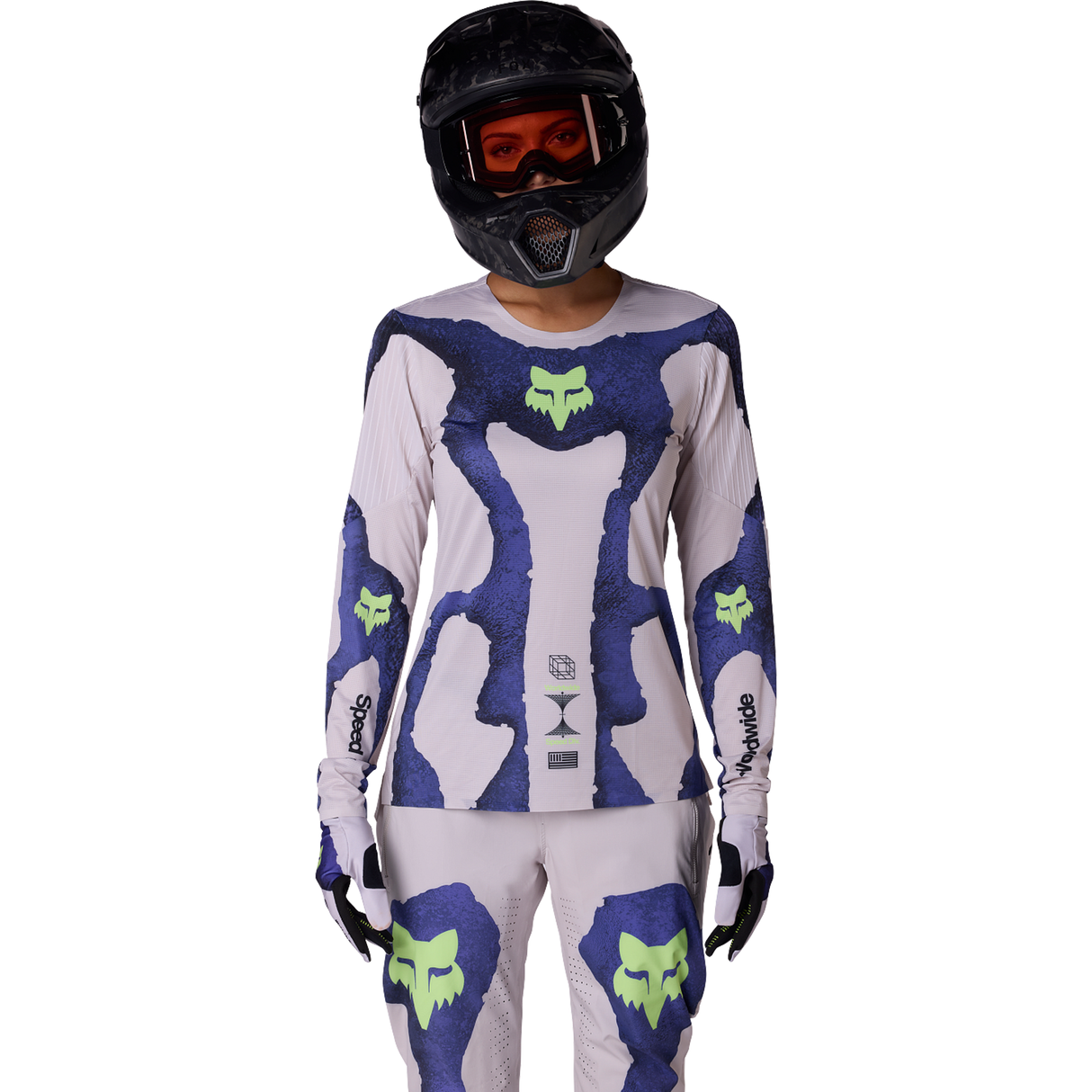 Maillot mangas largas mujer Flexair Awareness - Multicolor