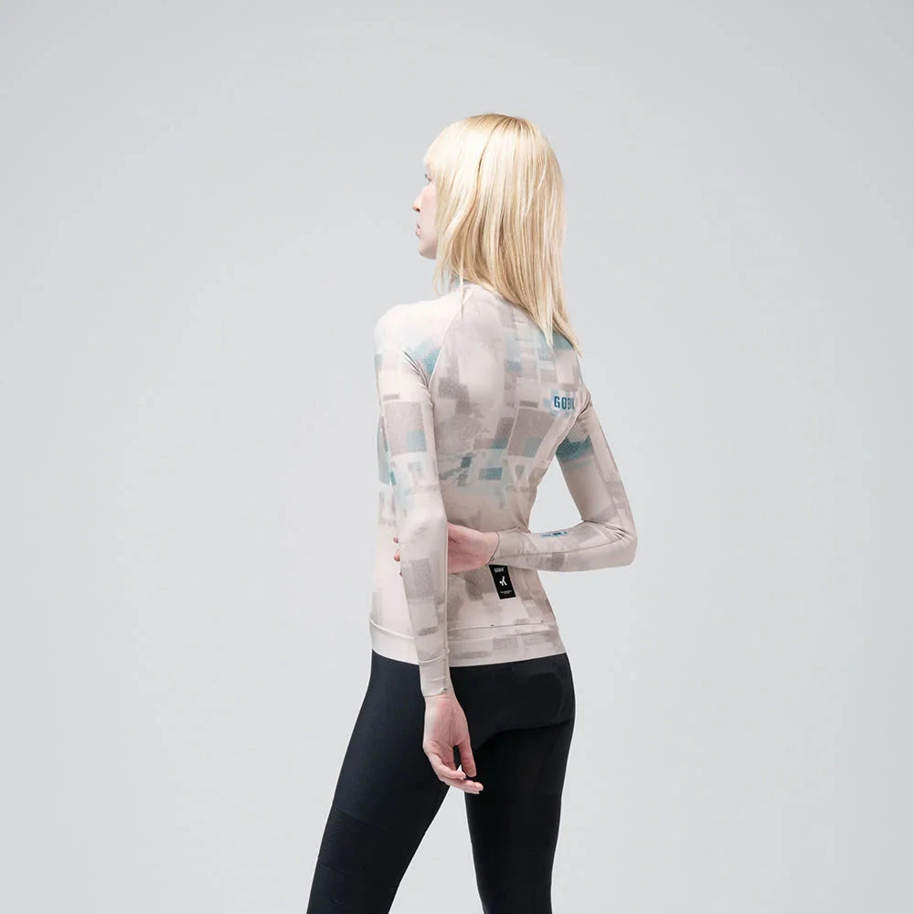 Maglia maniche lunghe donna Gobik Hyder Hazelnut - Marrone Gobik