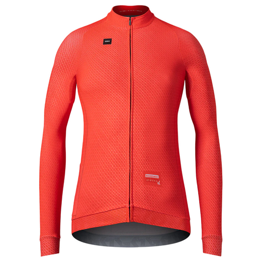 Gobik Hyder Vermilion women long sleeve jersey - Red