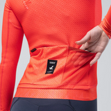 Maglia maniche lunghe donna Gobik Hyder Vermilion - Rosso Gobik