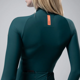 Maglia maniche lunghe donna Gobik Pacer Solid 2.0 Sunken - Verde Gobik