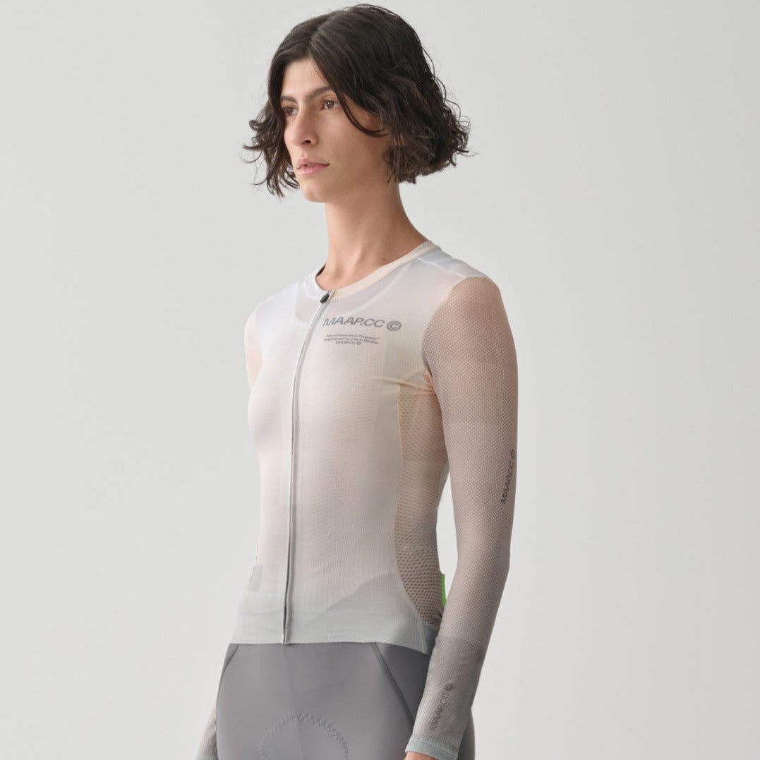 Maglia maniche lunghe donna Maap Blur Pro Air 3.0 - Giallo Maap