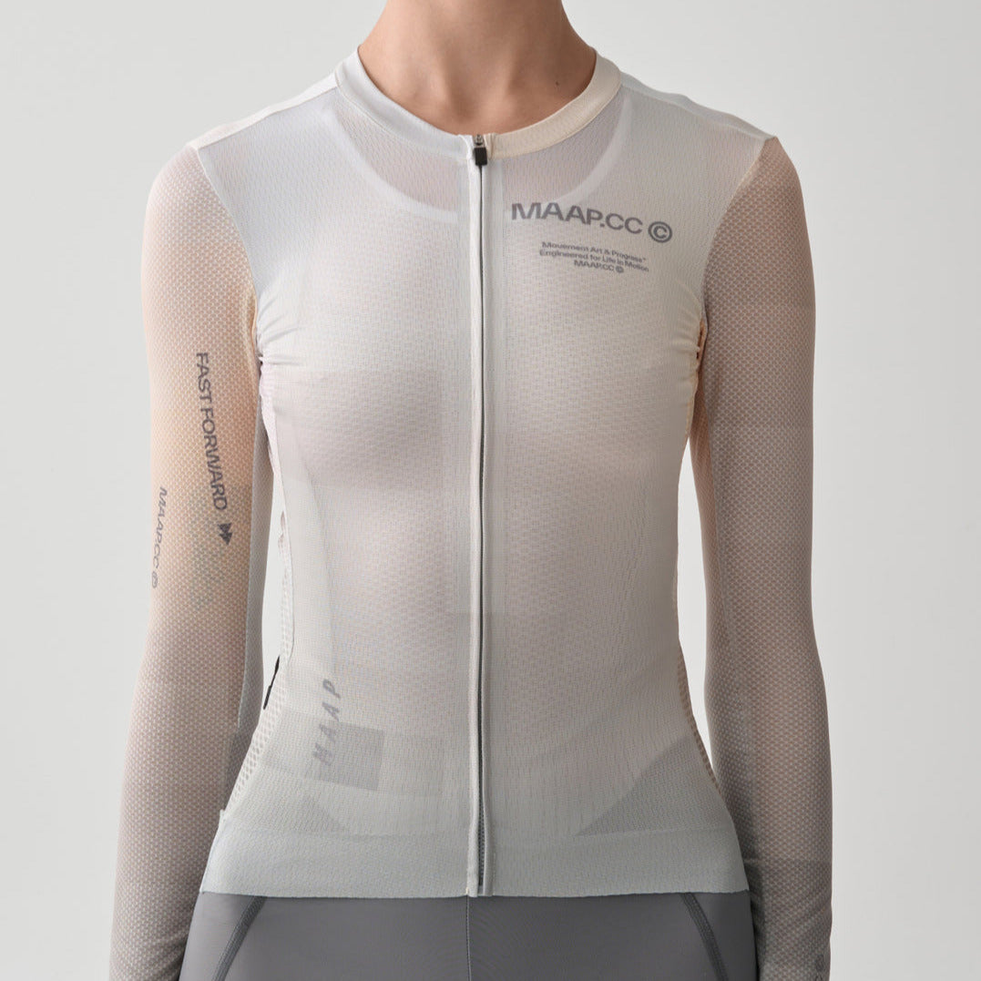 Maglia maniche lunghe donna Maap Blur Pro Air 3.0 - Giallo Maap