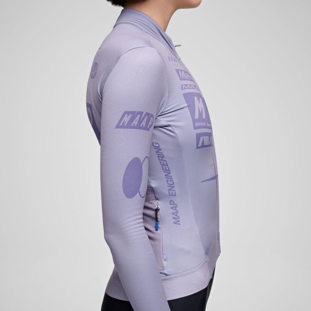 Maglia maniche lunghe donna Maap Drome Thermal - Grigio scuro Maap