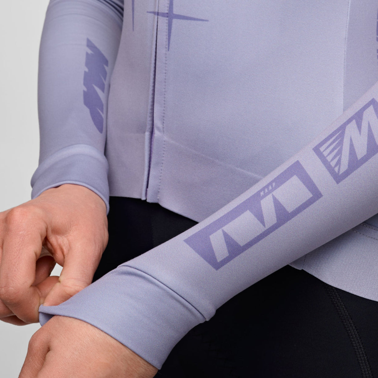 Maglia maniche lunghe donna Maap Drome Thermal - Grigio scuro Maap