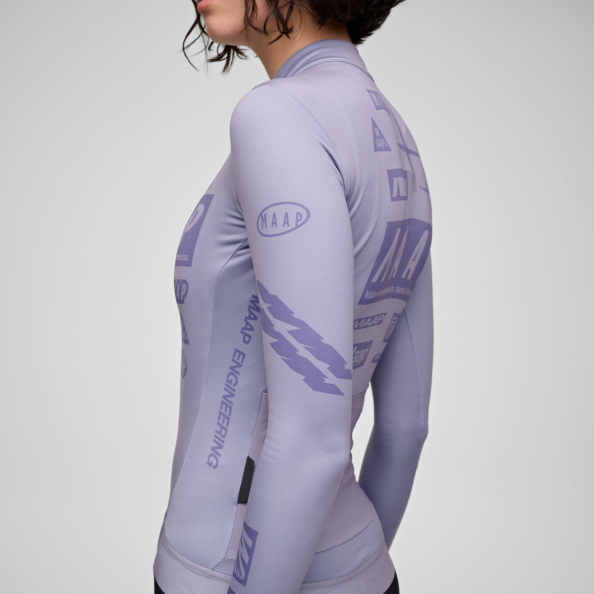 Maglia maniche lunghe donna Maap Drome Thermal - Grigio scuro Maap
