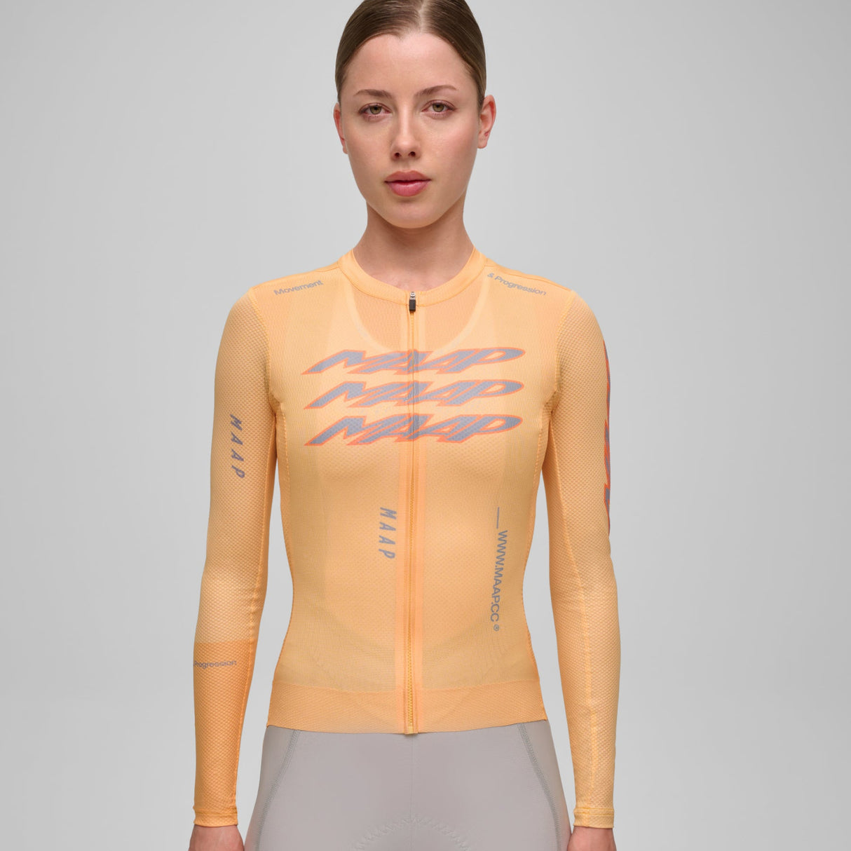 Jersey Maap Pulse Pro Air 3.0 Women's Long Sleeve - Yellow
