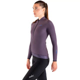 Maglia maniche lunghe donna Nalini New Wrap LS - Viola Nalini