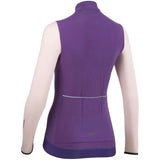 Maglia maniche lunghe donna Nalini New Wrap LS - Viola Nalini
