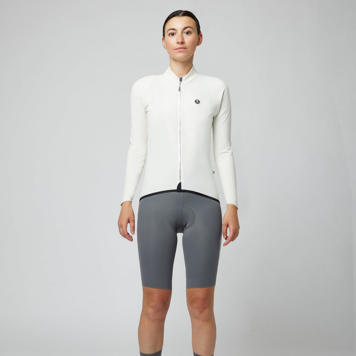 Maglia maniche lunghe donna Pissei Primapelle - Bianco Pissei