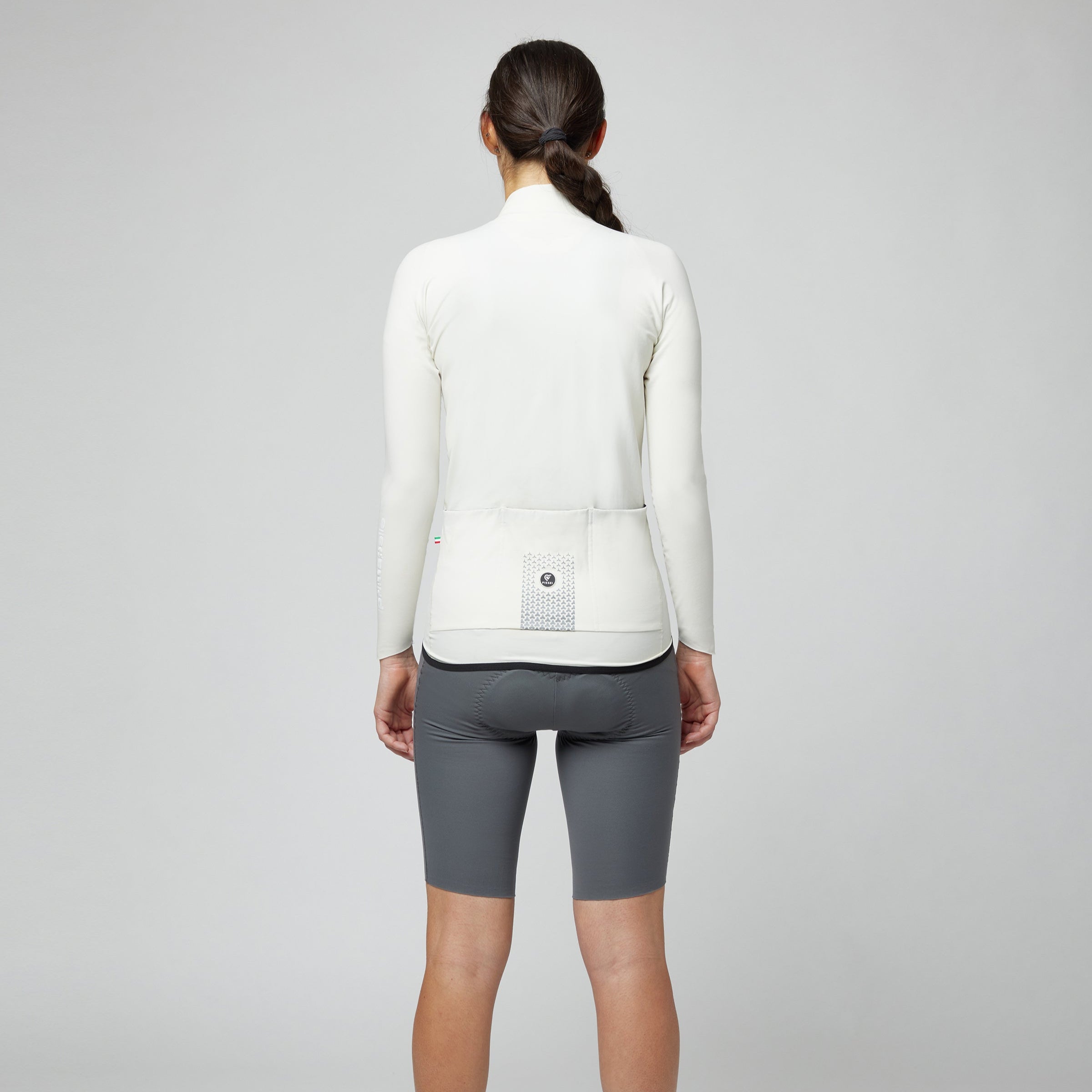 Maglia maniche lunghe donna Pissei Primapelle - Bianco Pissei