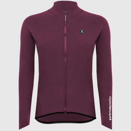 Maglia maniche lunghe donna Pissei Primapelle - Bordeaux melange Pissei