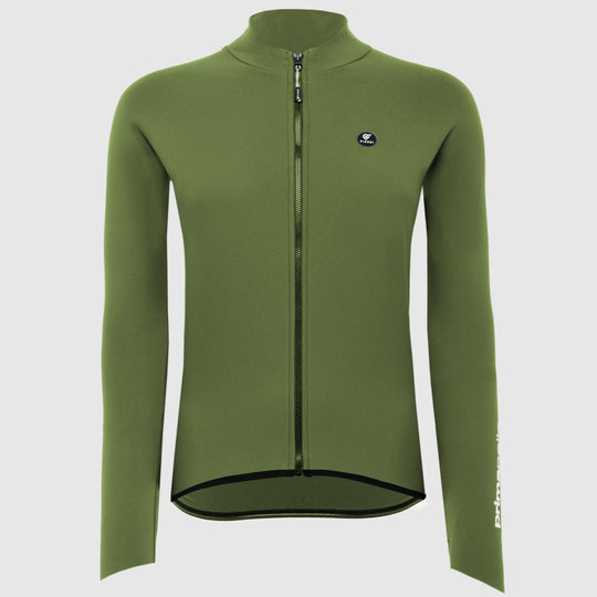Maglia maniche lunghe donna Pissei Primapelle - Verde scuro