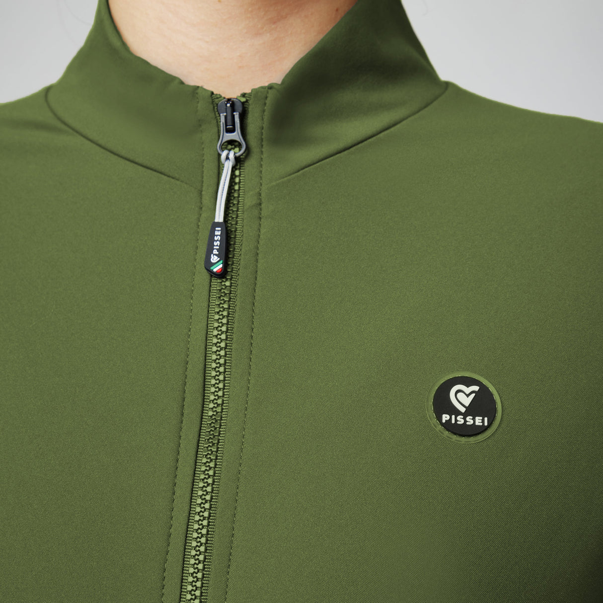 Maglia maniche lunghe donna Pissei Primapelle - Verde scuro Pissei