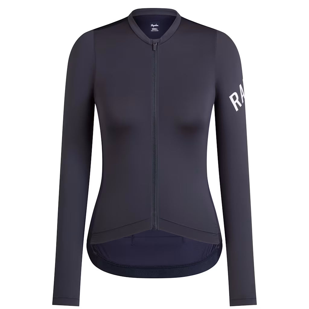 Maglia maniche lunghe donna Rapha Pro Team Lightweight - Grigio blu Rapha
