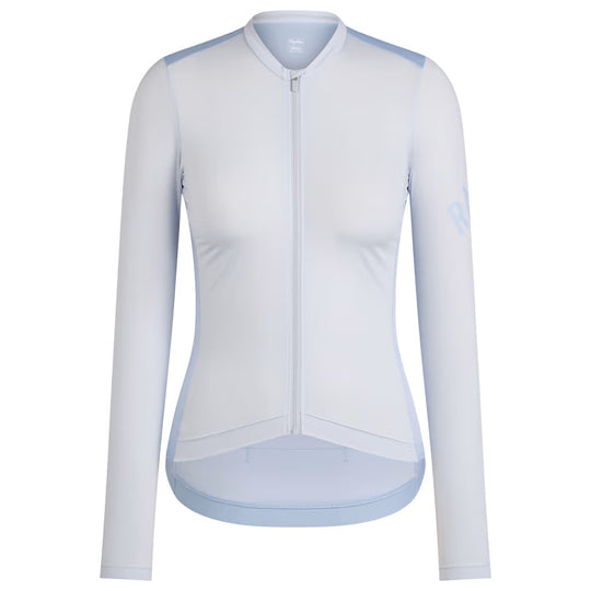 Maillot manga larga mujer Rapha Pro Team Lightweight - Azul claro