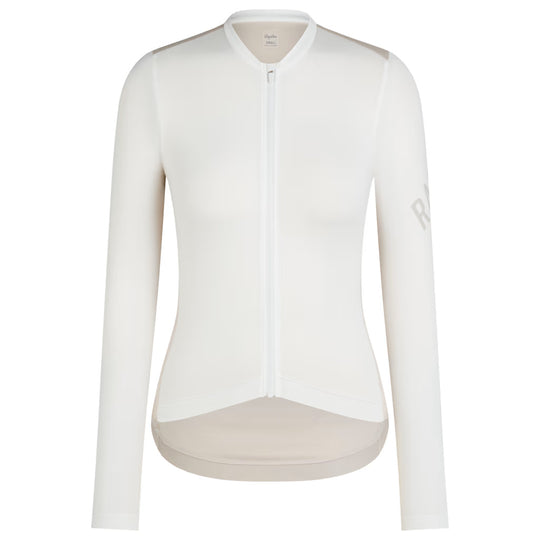 Maillot manga larga mujer Rapha Pro Team Lightweight - Blanco