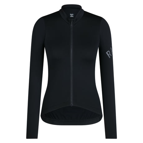 Maglia maniche lunghe donna Rapha Pro Team Midweight - Nero Rapha