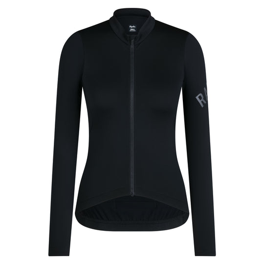 Maglia maniche lunghe donna Rapha Pro Team Midweight - Nero