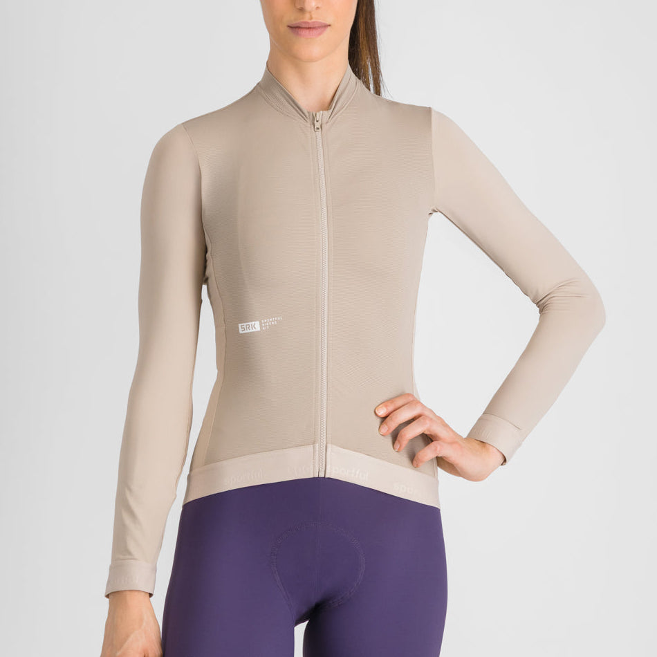 Sportful Srk women long sleeve jersey - Beige
