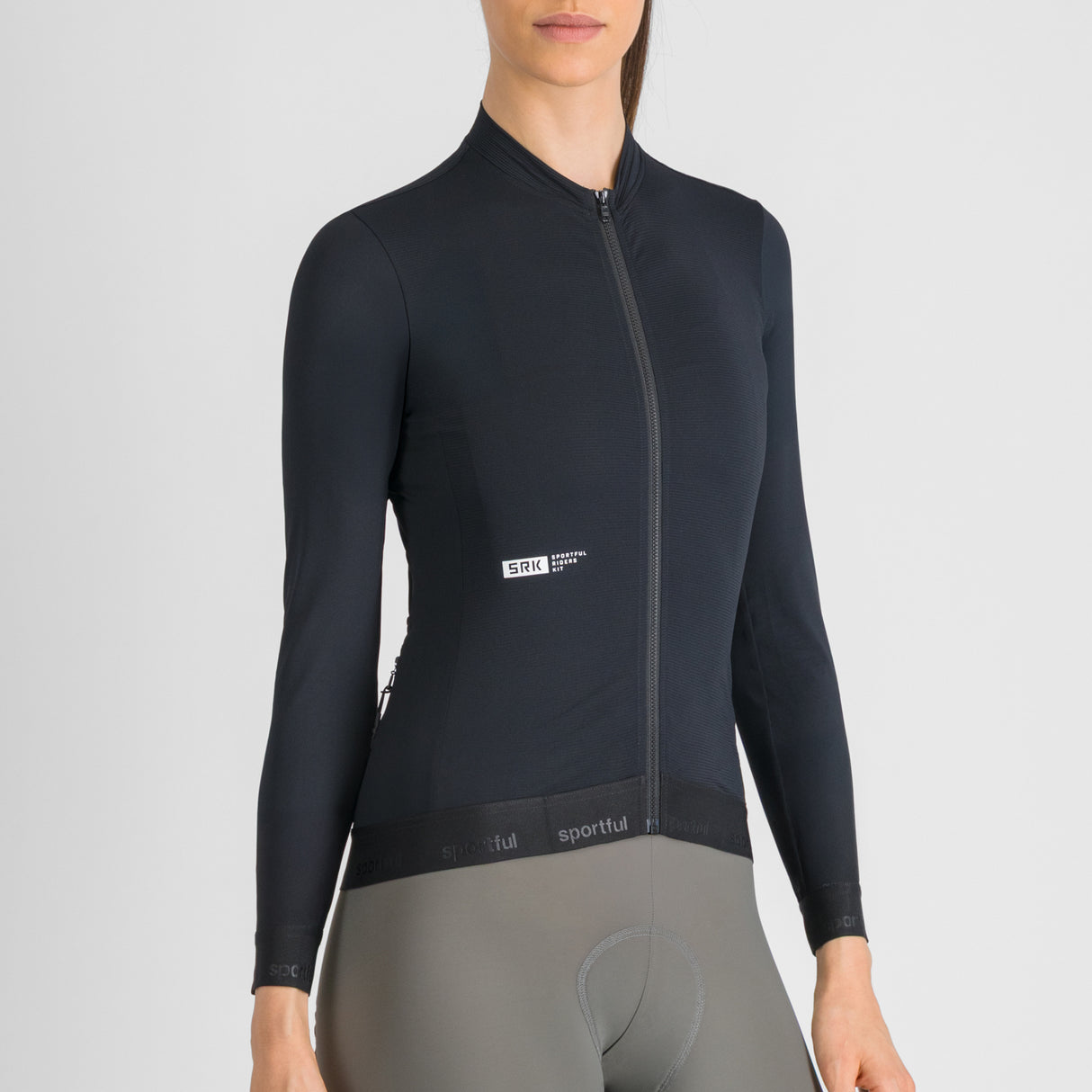 Maillot manches longues femme Sportful Srk - Noir