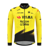 Jersey children’s long-sleeve Team Visma Lease a bike 2026 Yellow B.