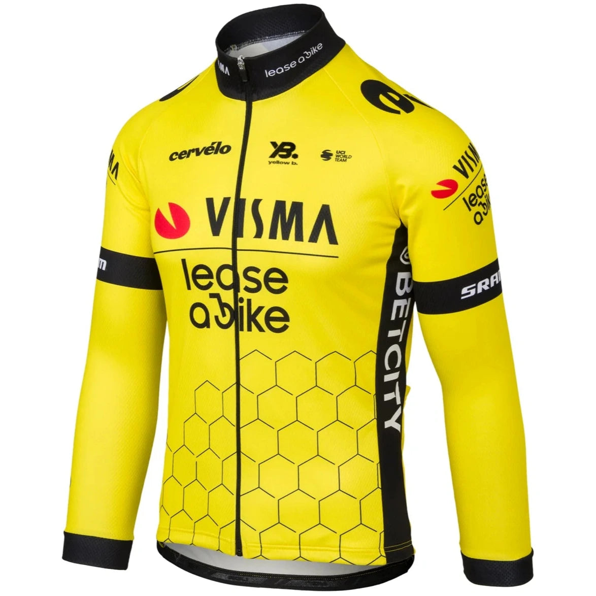Maglia maniche lunghe Team Visma Lease a bike 2025 - G