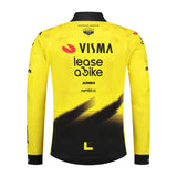 Jersey children’s long-sleeve Team Visma Lease a bike 2026 Yellow B.