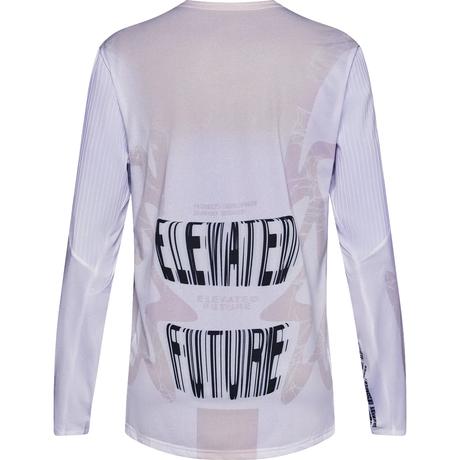 Maglia maniche lunghe mtb Fox Flexair Diffuse - Bianco Fox