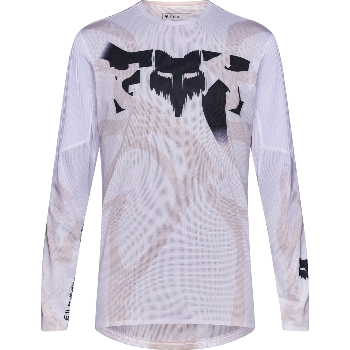 Maglia maniche lunghe mtb Fox Flexair Diffuse - Bianco Fox