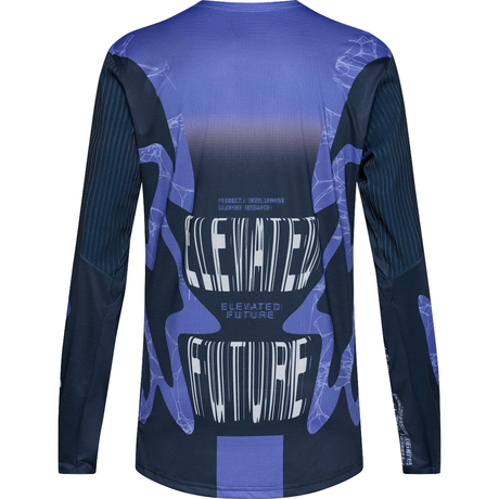 Maglia maniche lunghe mtb Fox Flexair Diffuse - Viola Fox